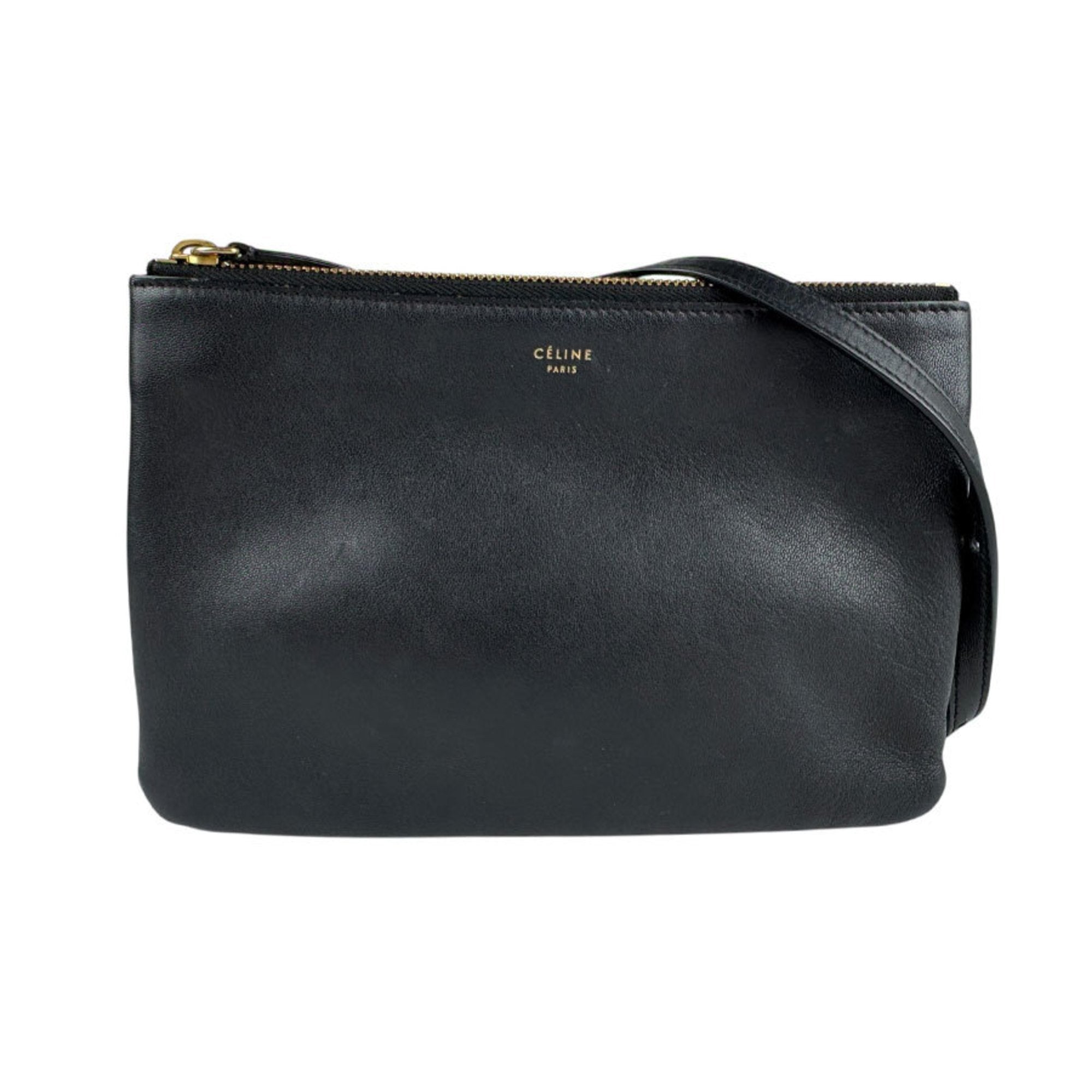 Trio Crossbody Bag Leather Small