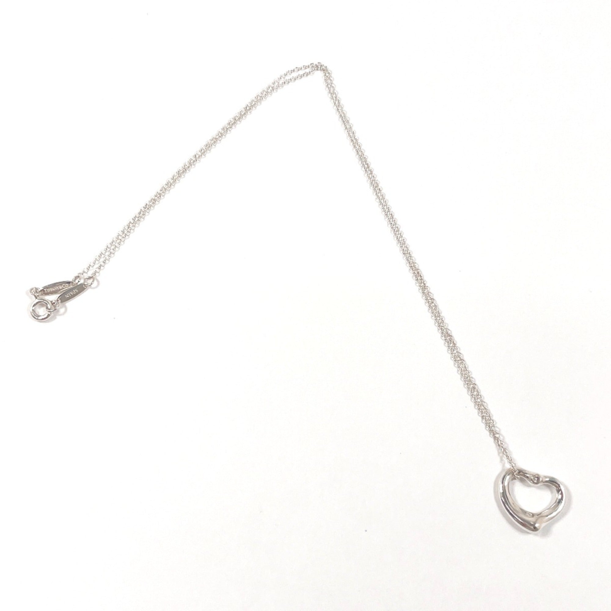 Elsa Peretti Pendant Necklace Sterling Silver 13.6mm