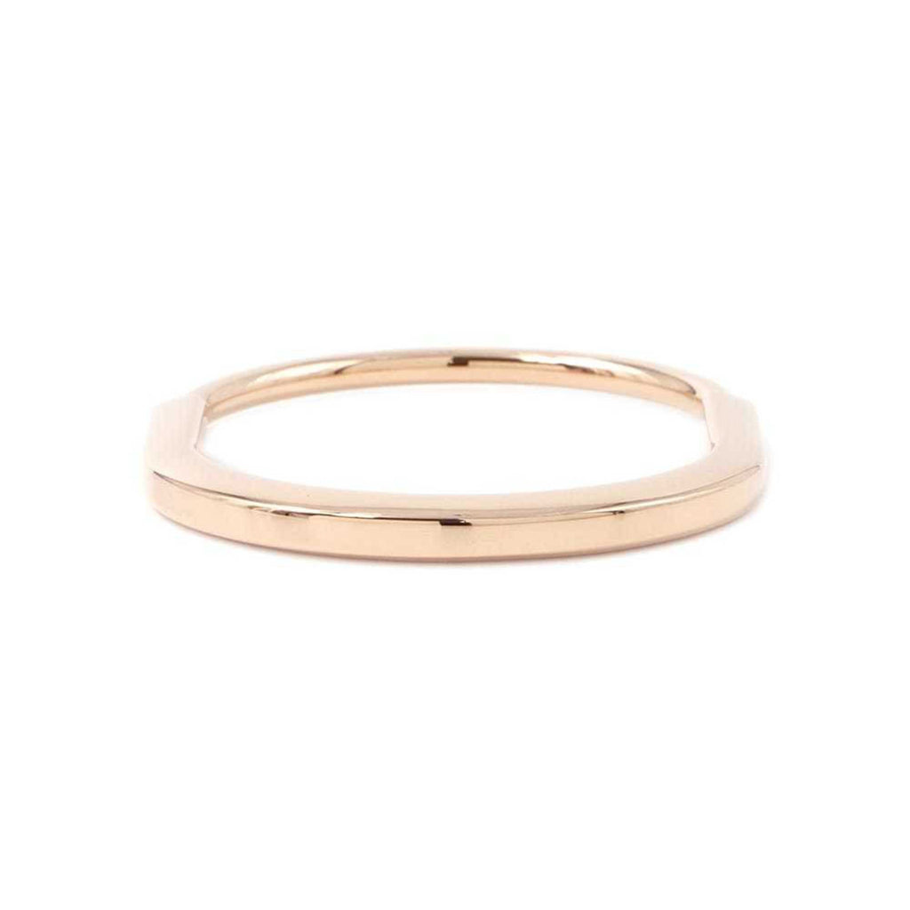 Rock Bangle Bracelet Rose Gold Large