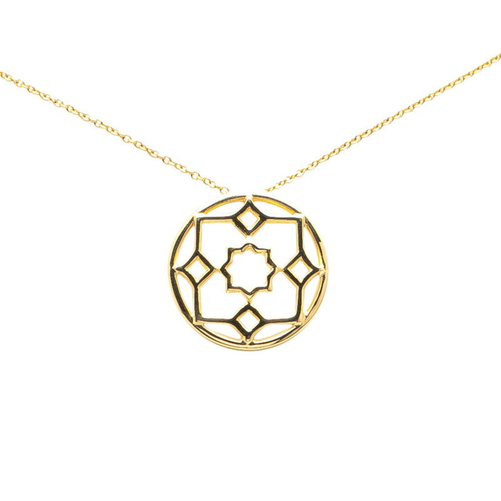Paloma Picasso Pendant Necklace 18K Yellow Gold