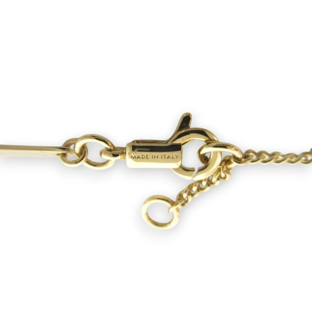 Heart Engraved Bracelet Gold