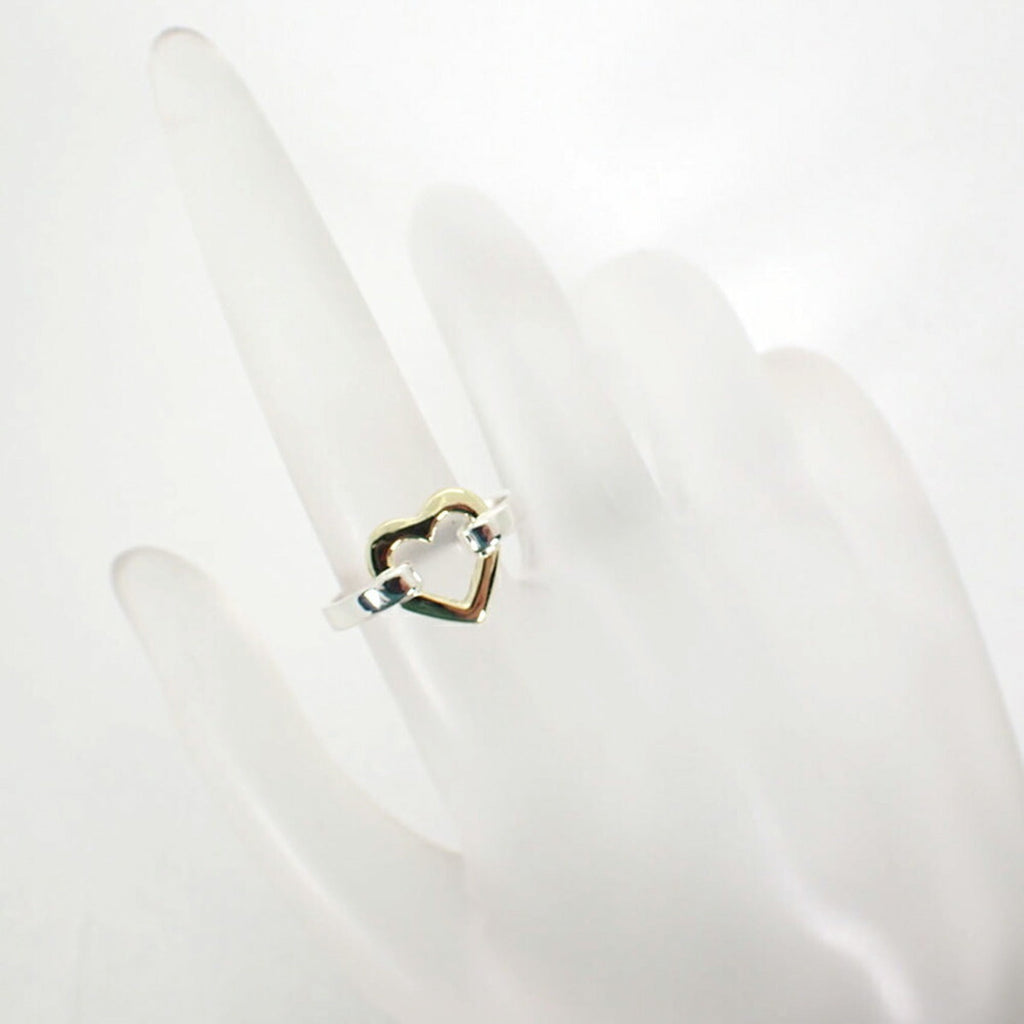 Ring Sterling Silver and 18K Yellow Gold