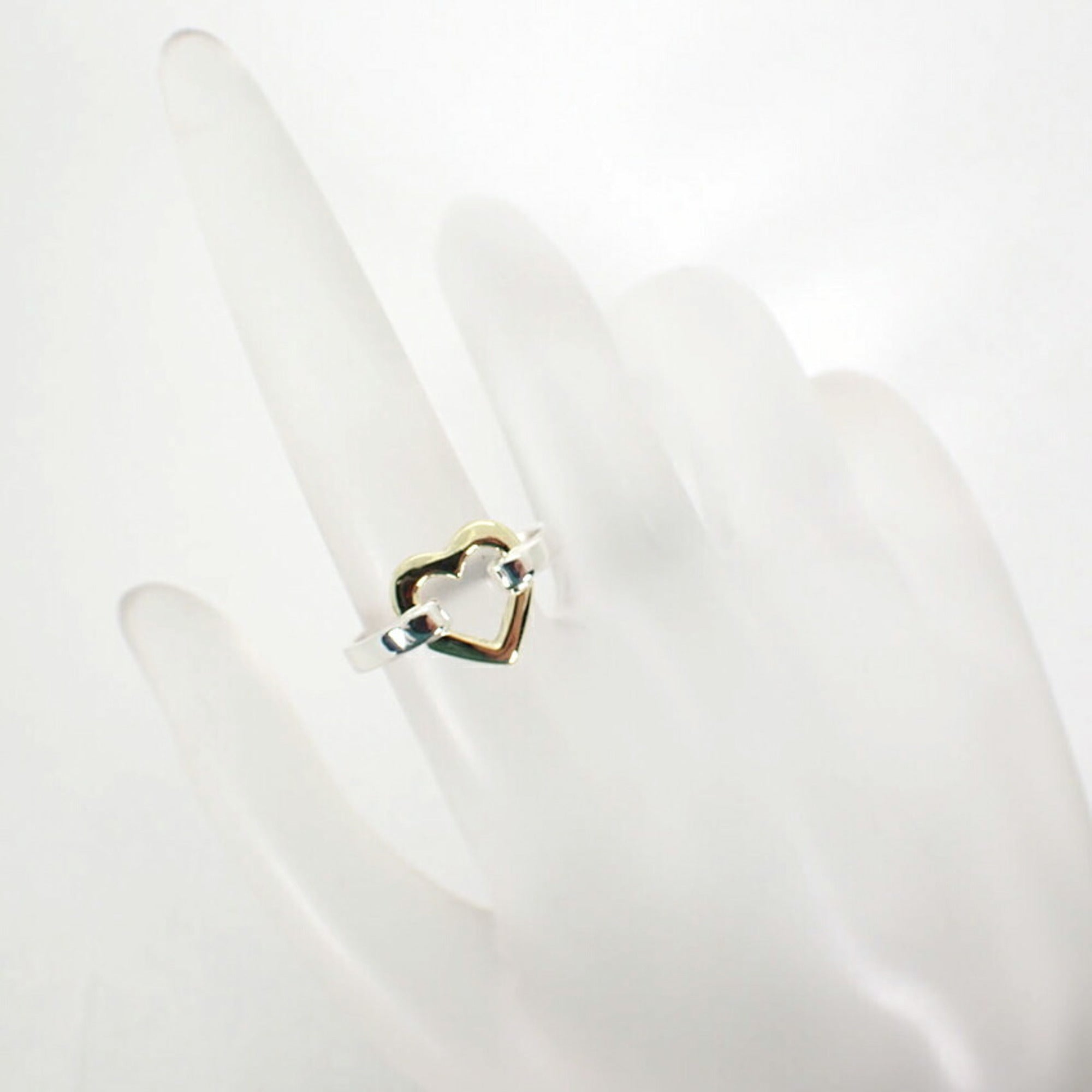 Ring Sterling Silver and 18K Yellow Gold