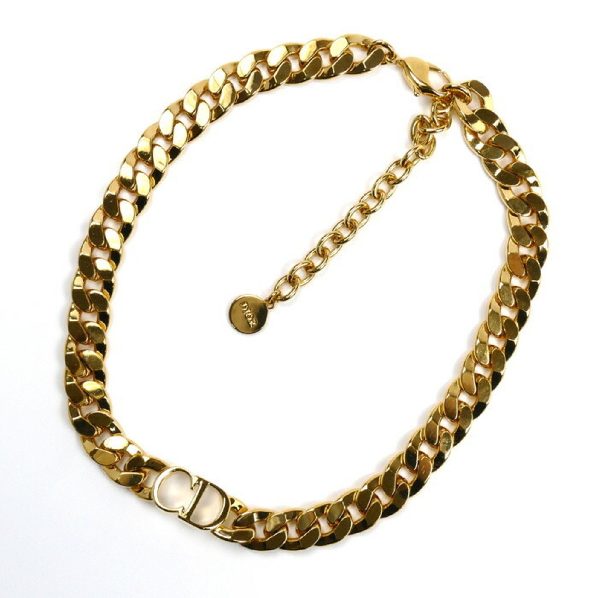 Danseuse Etoile Choker Necklace Gold Metal