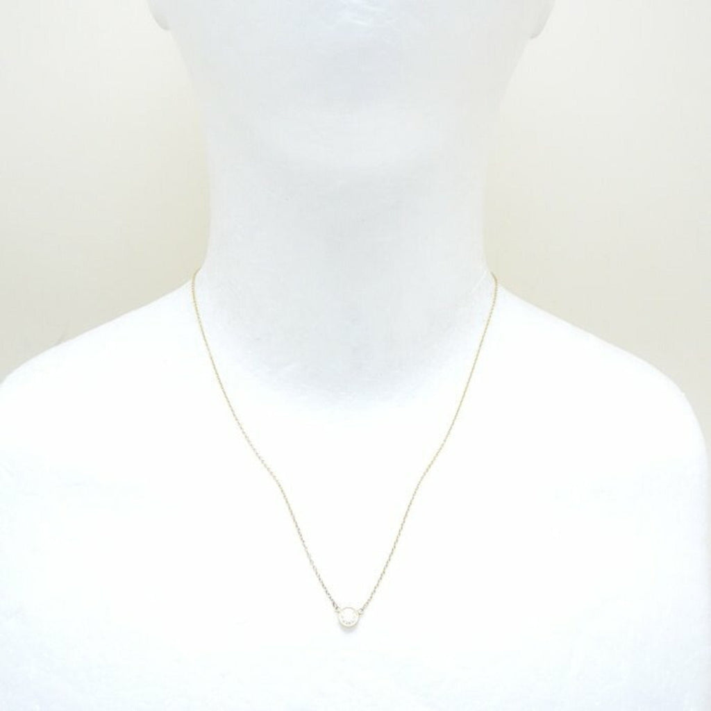 Elsa Peretti Pendant Necklace 18K Yellow Gold 5.4mm