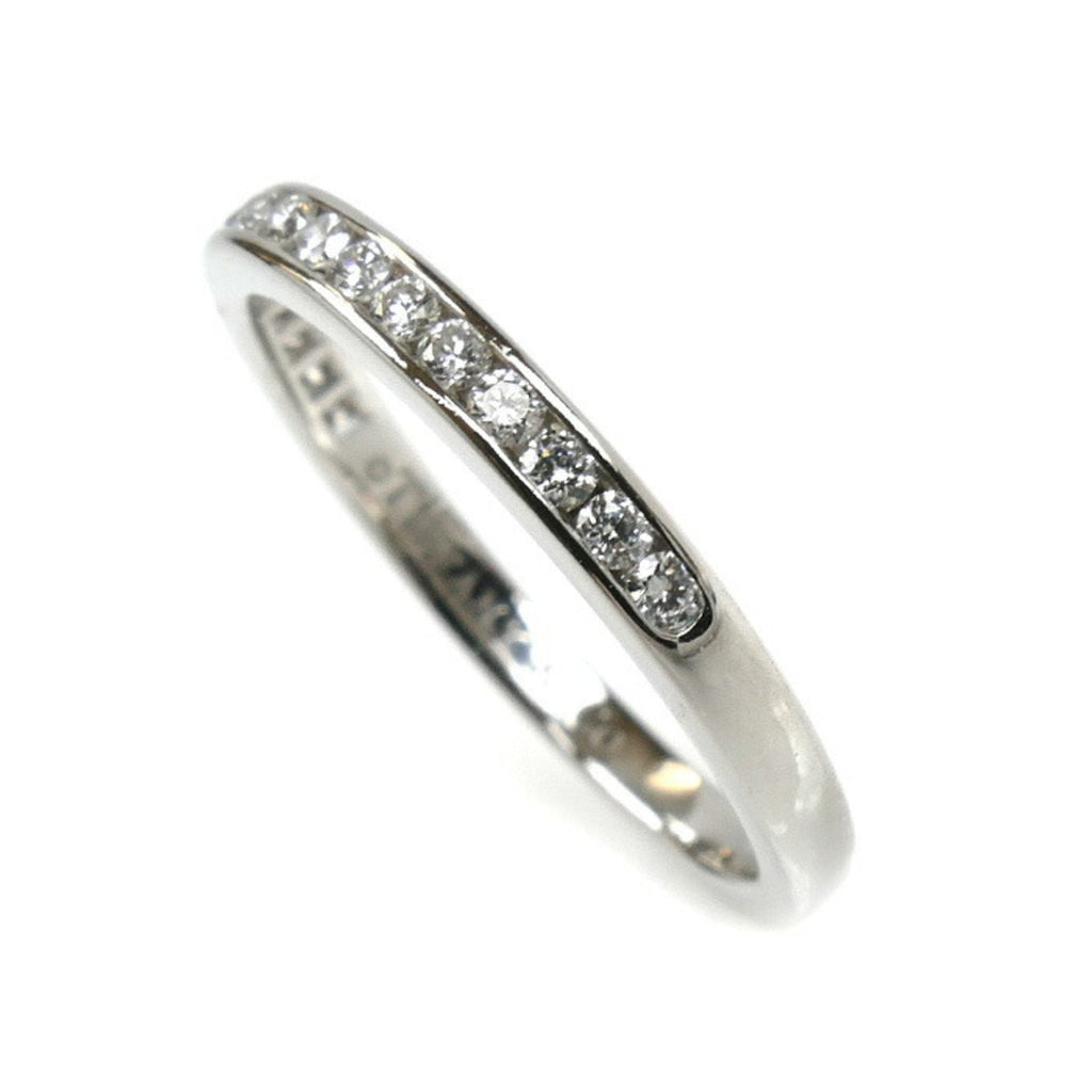 Half Eternity Ring Platinum with Diamond