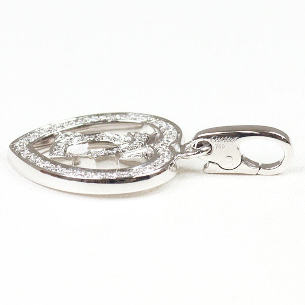 Pendant Necklace 18K White Gold With Diamond
