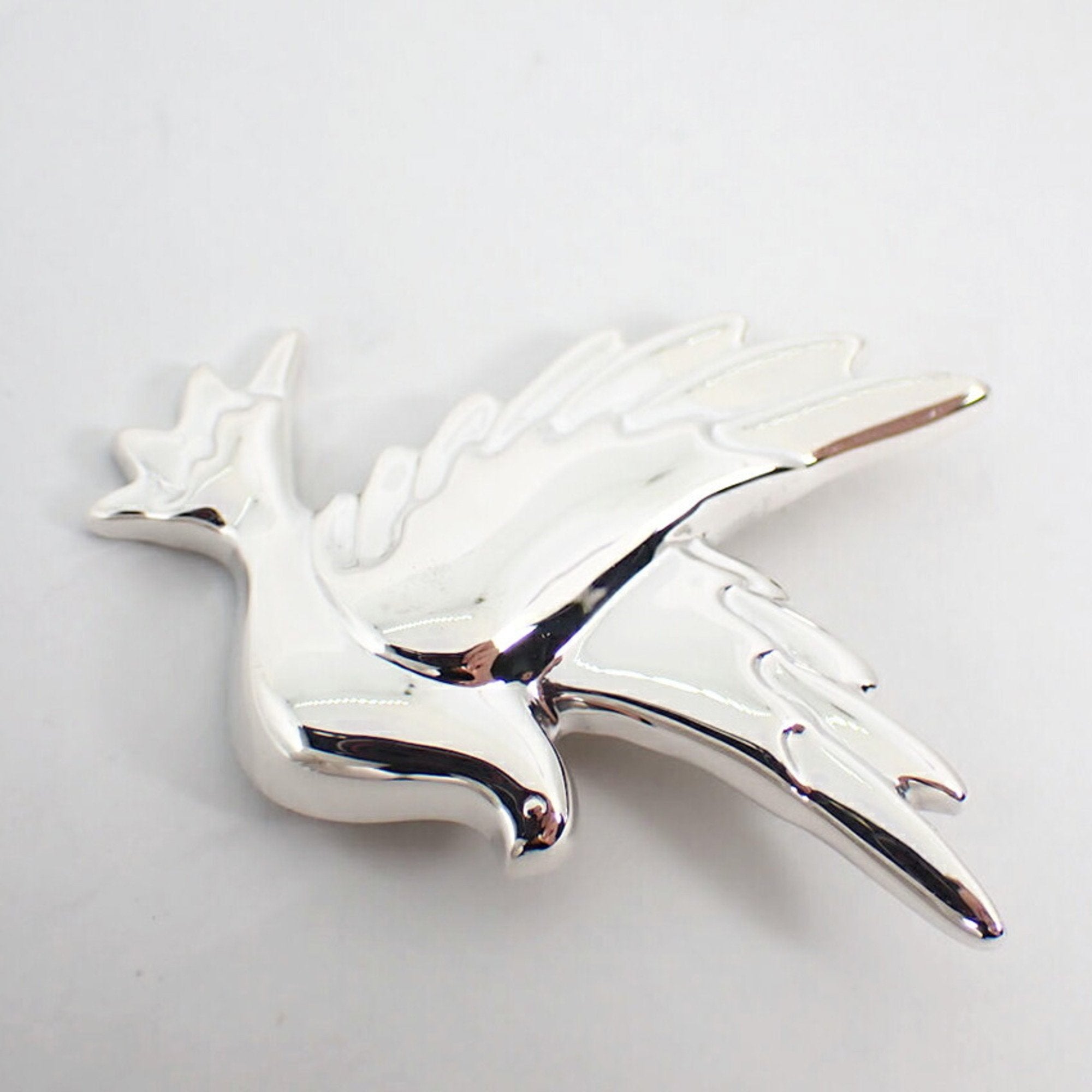 Bird Brooch Sterling Silver
