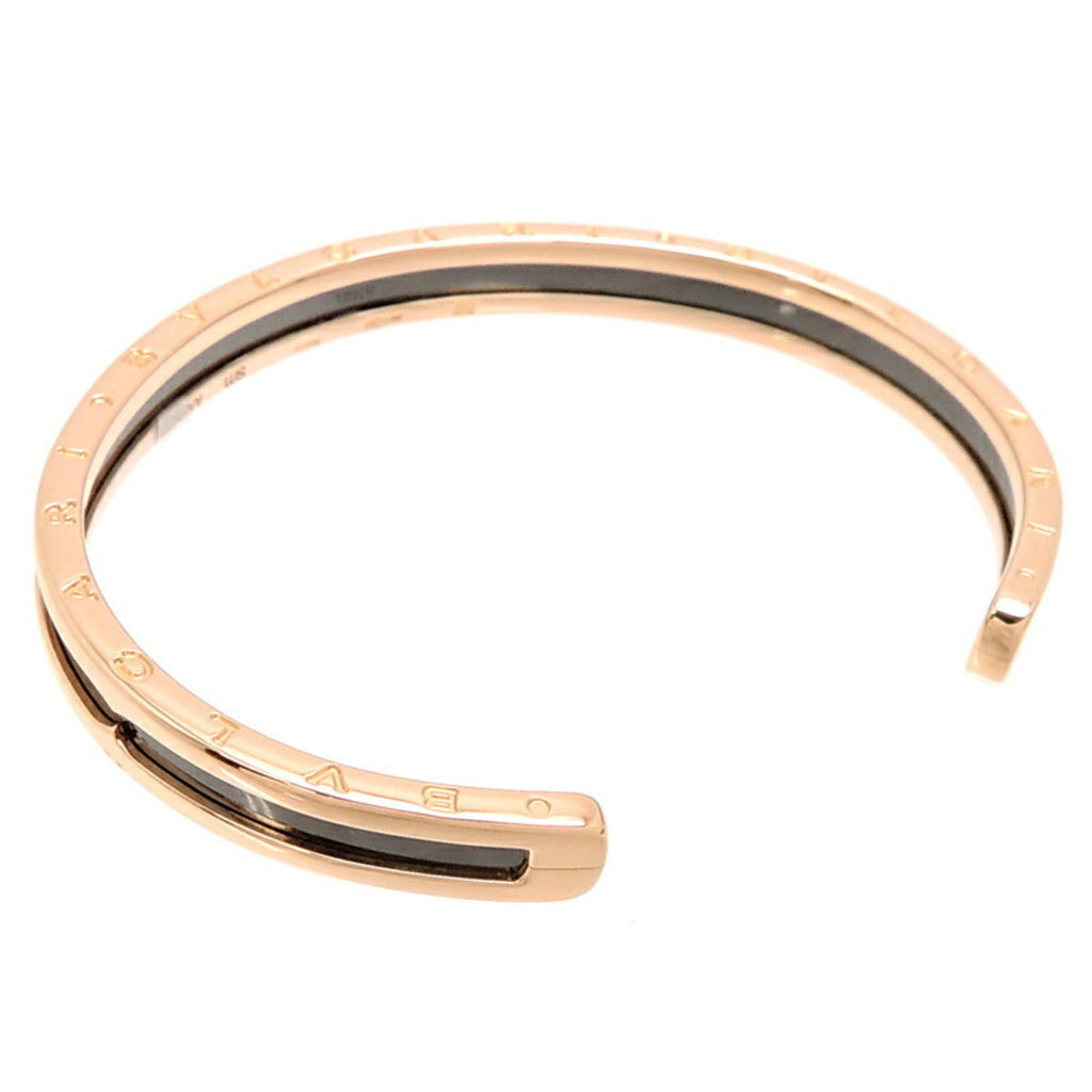 B.Zero1 Bangle 18K Rose Gold and Stainless Steel Bracelet