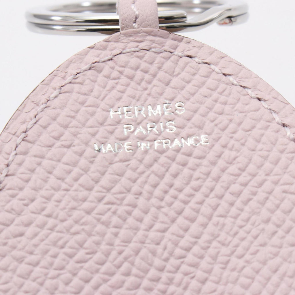 Charm Agneau Milo and Epsom Leather Pink Handbag Charm
