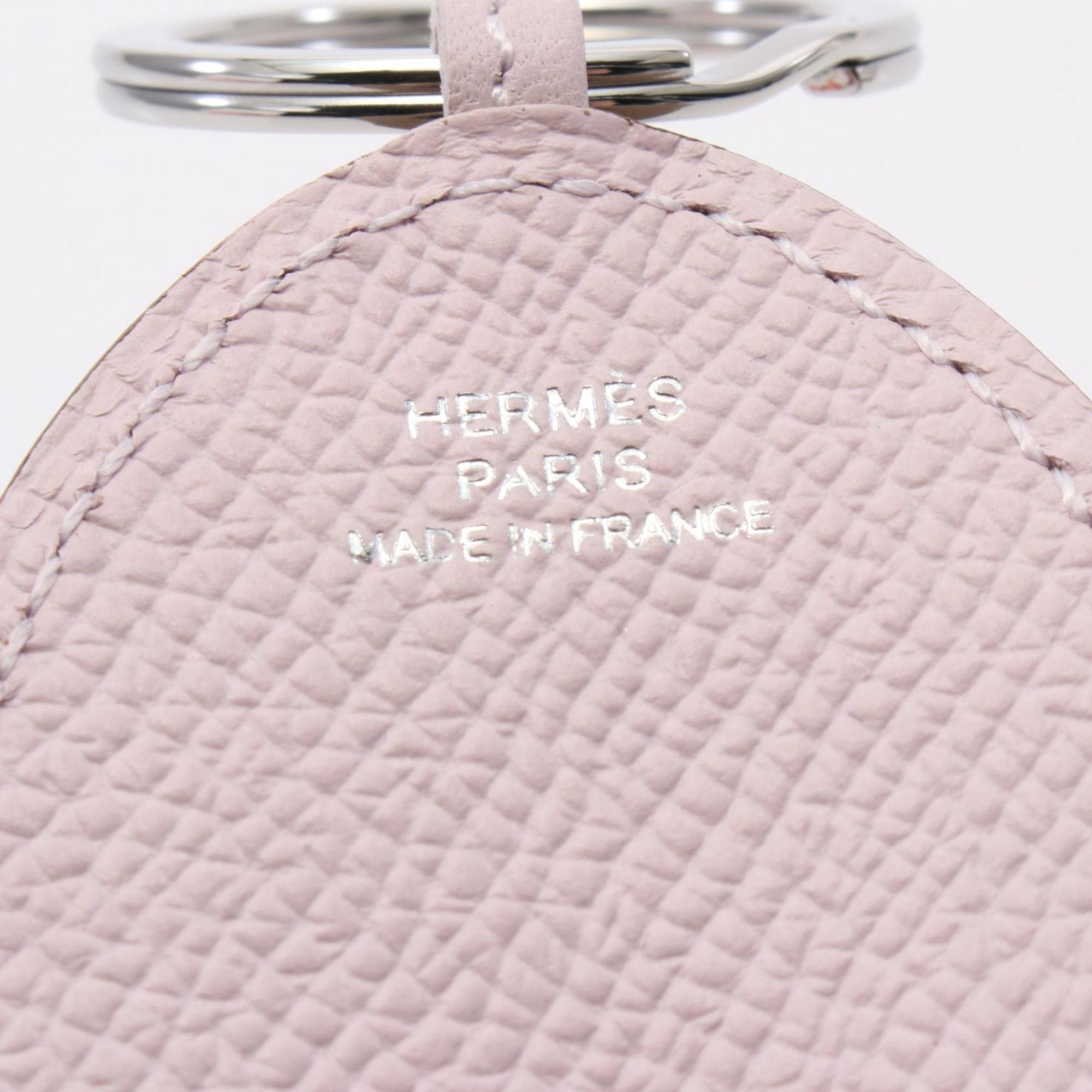 Charm Agneau Milo and Epsom Leather Pink Handbag Charm