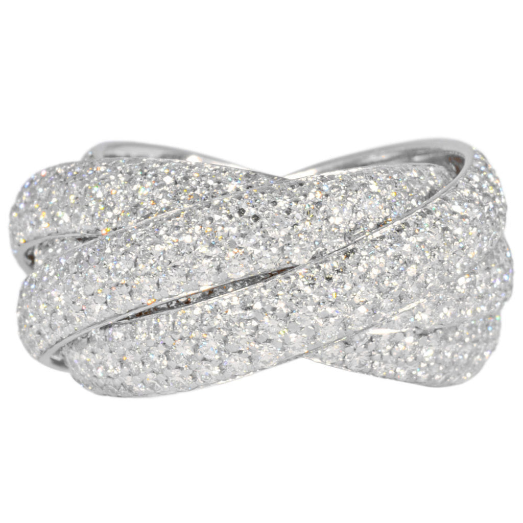 Band Ring 18K White Gold