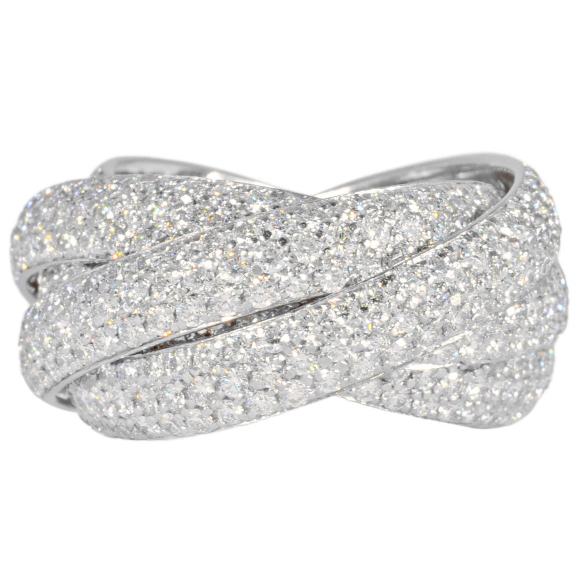 Band Ring 18K White Gold