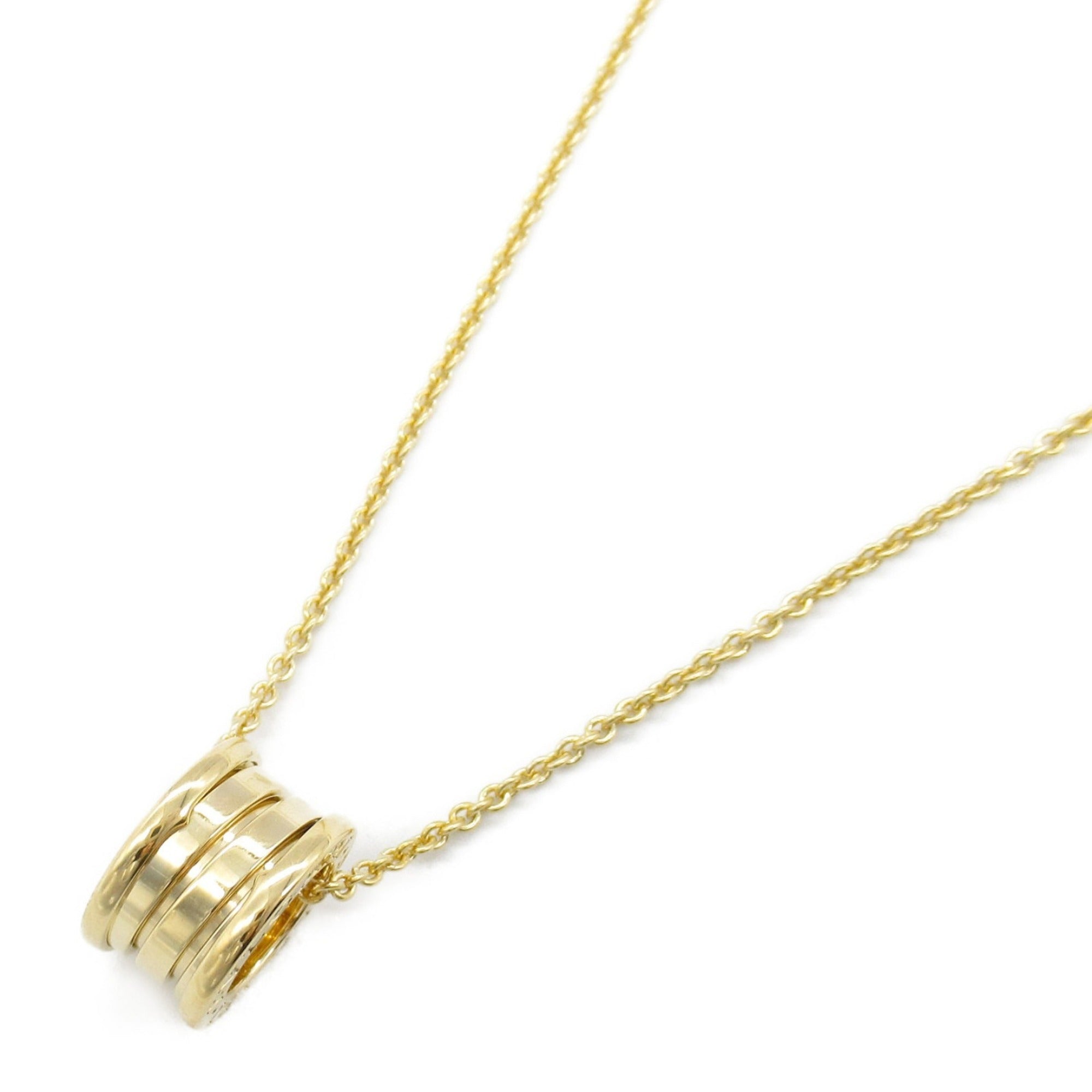 B.Zero1 Pendant Necklace 18K Yellow Gold