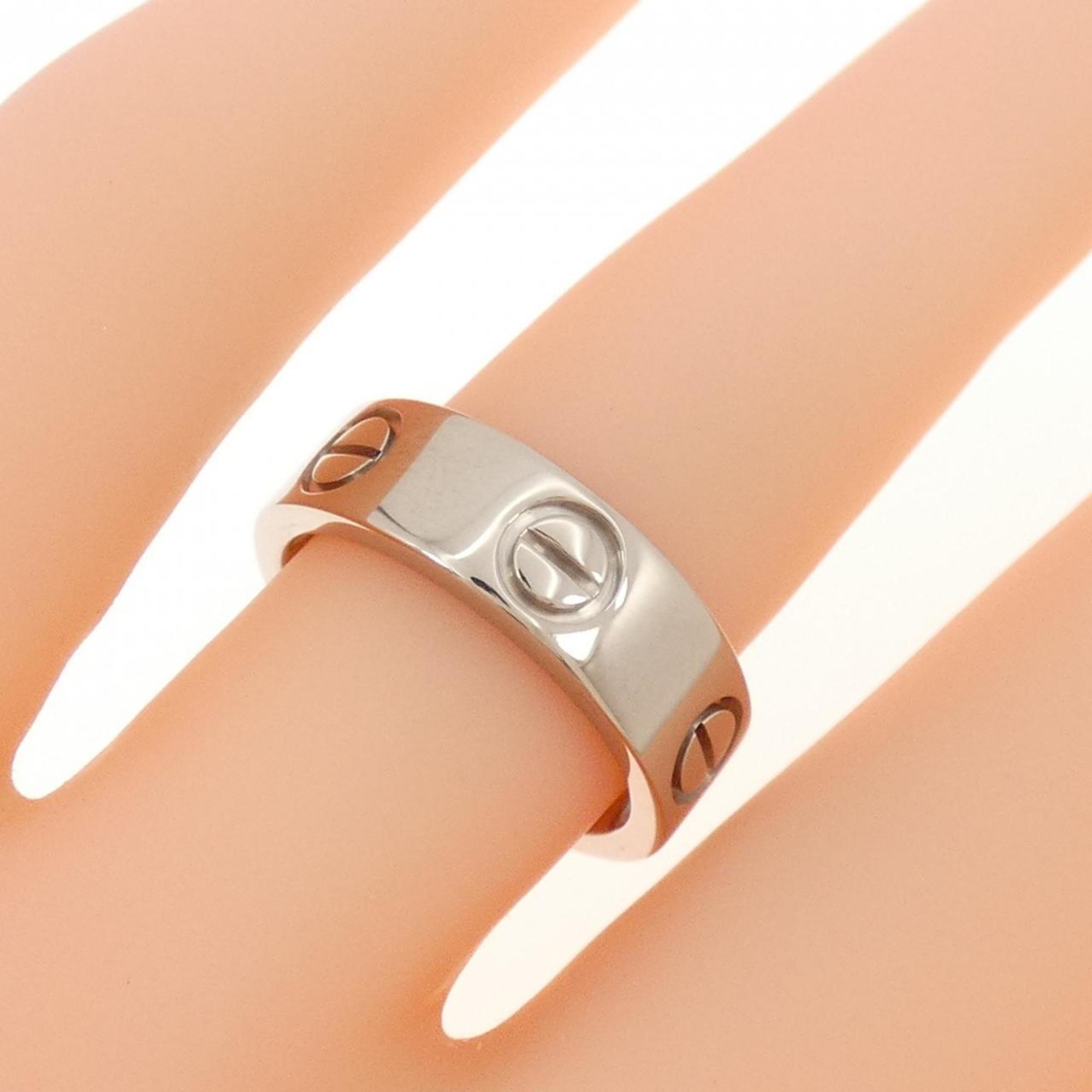 Love Ring 18K White Gold
