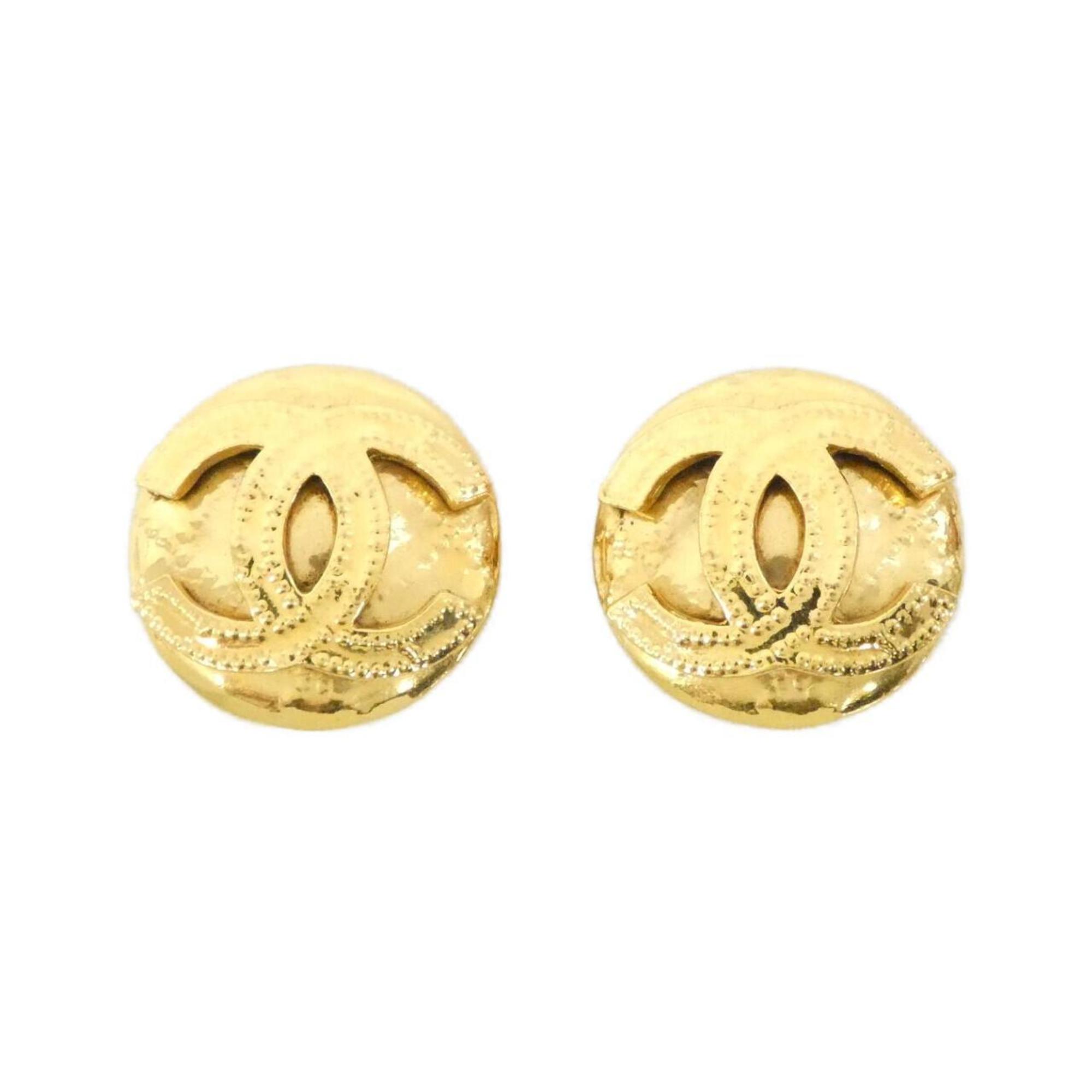 Earrings Gold-Tone Metal