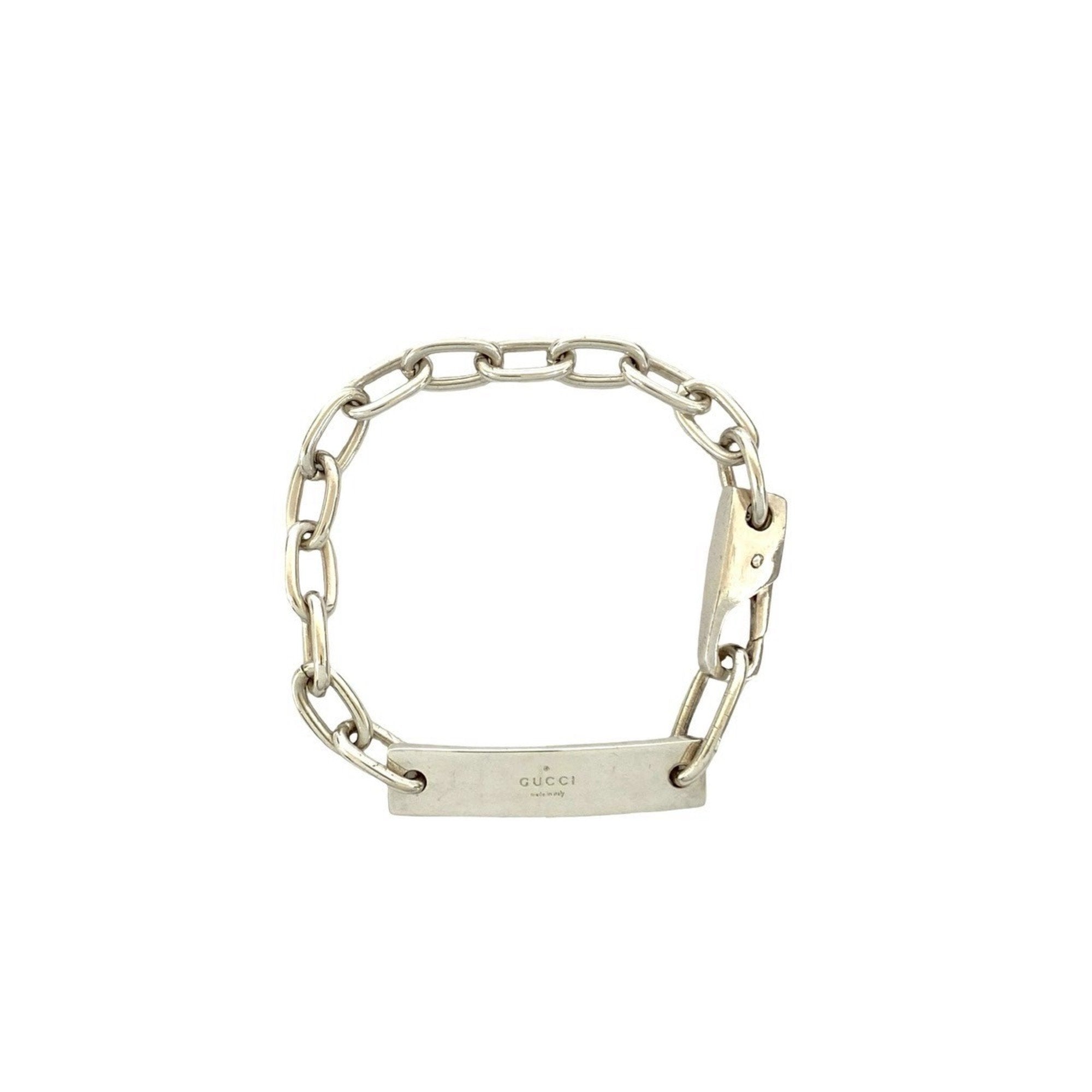 ID Plate Bracelet Sterling Silver