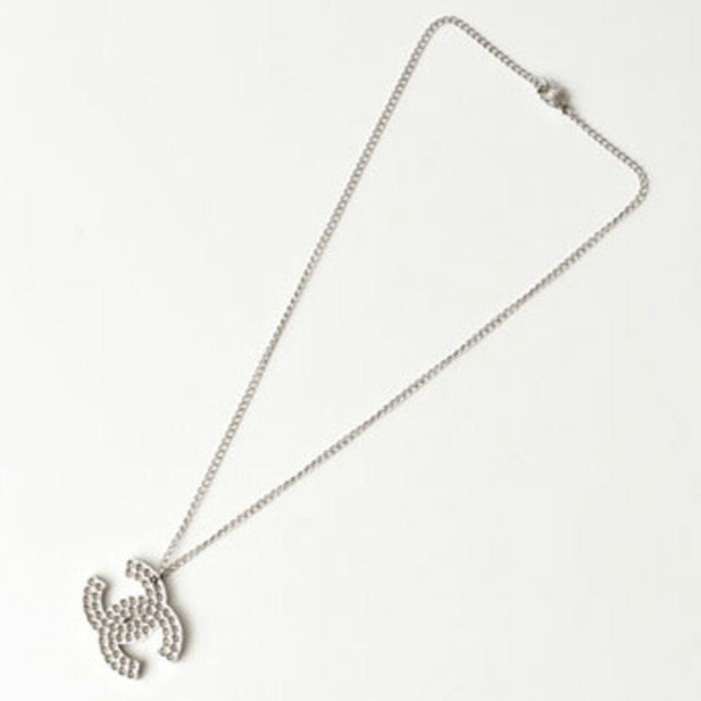 Pendant Necklace Metal Silver