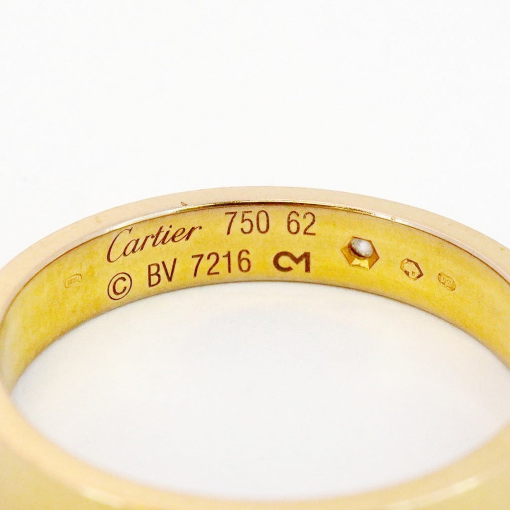 Love Ring 18K Rose Gold with Diamond Mini