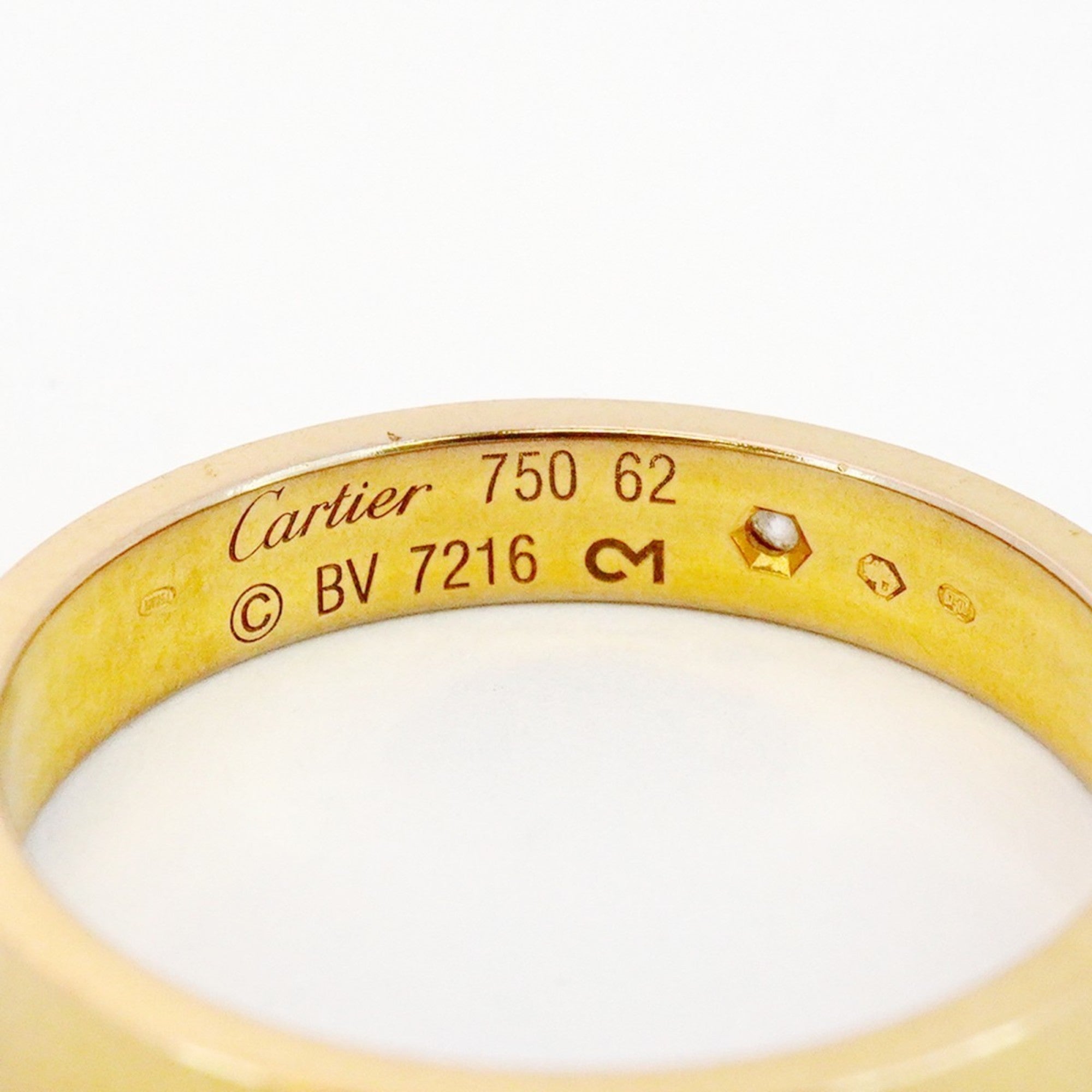 Love Ring 18K Rose Gold with Diamond Mini
