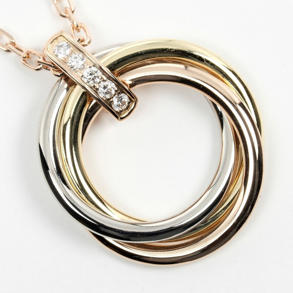 Trinity Pendant Necklace Sterling Silver