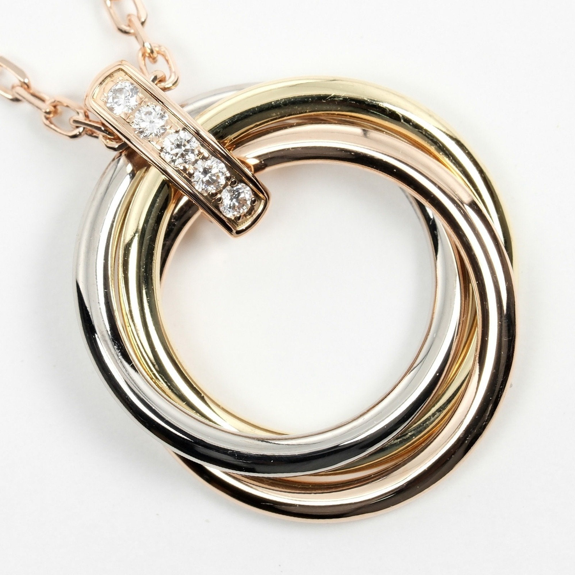 Trinity Pendant Necklace Sterling Silver
