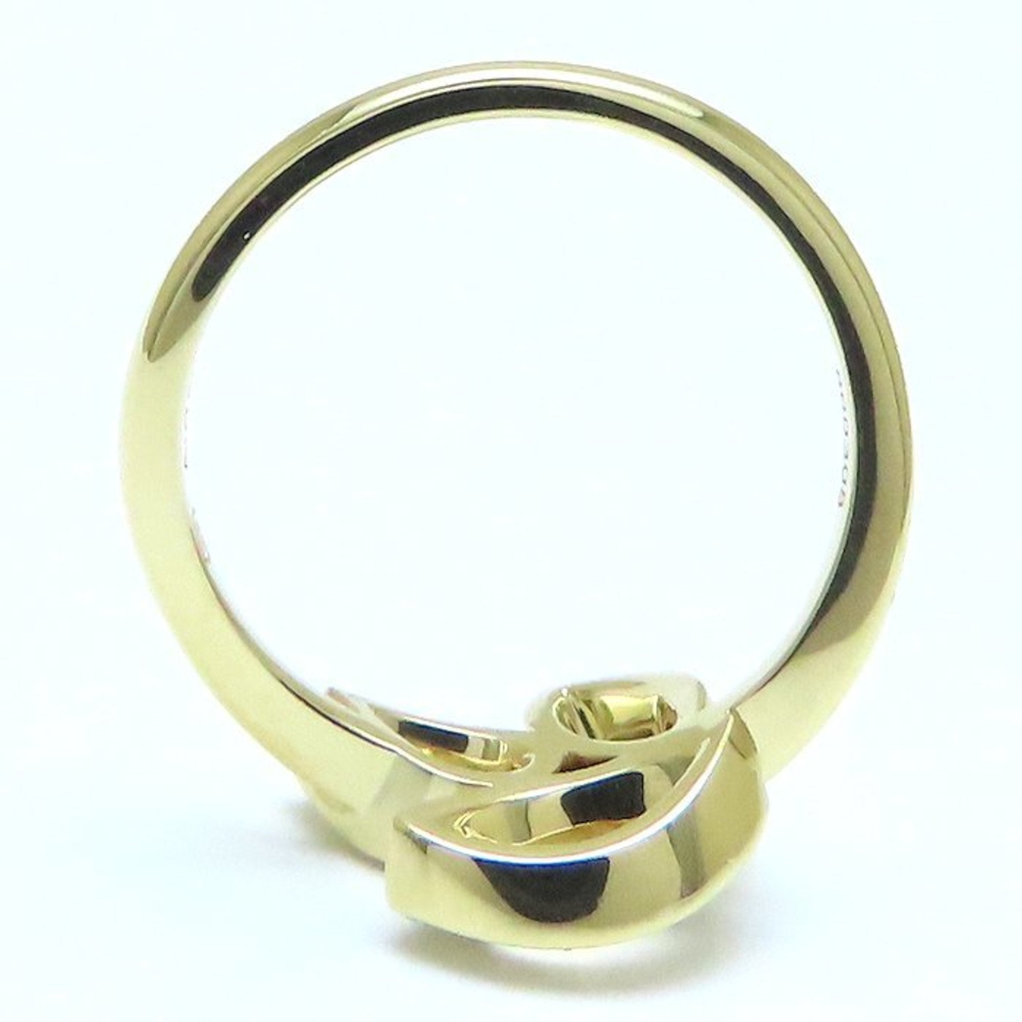 Lily Cluster Mini Ring 18K Yellow Gold with Diamond