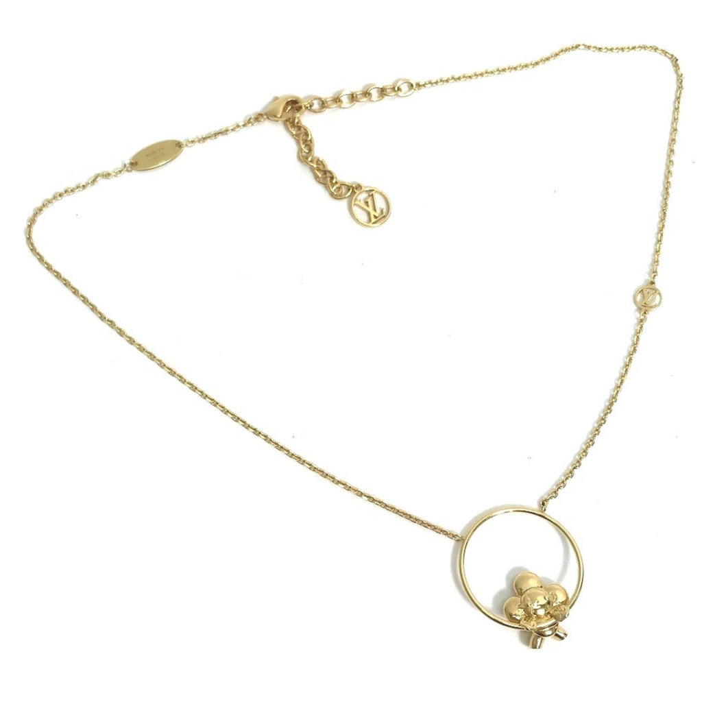 Pendant Necklace Metal Gold
