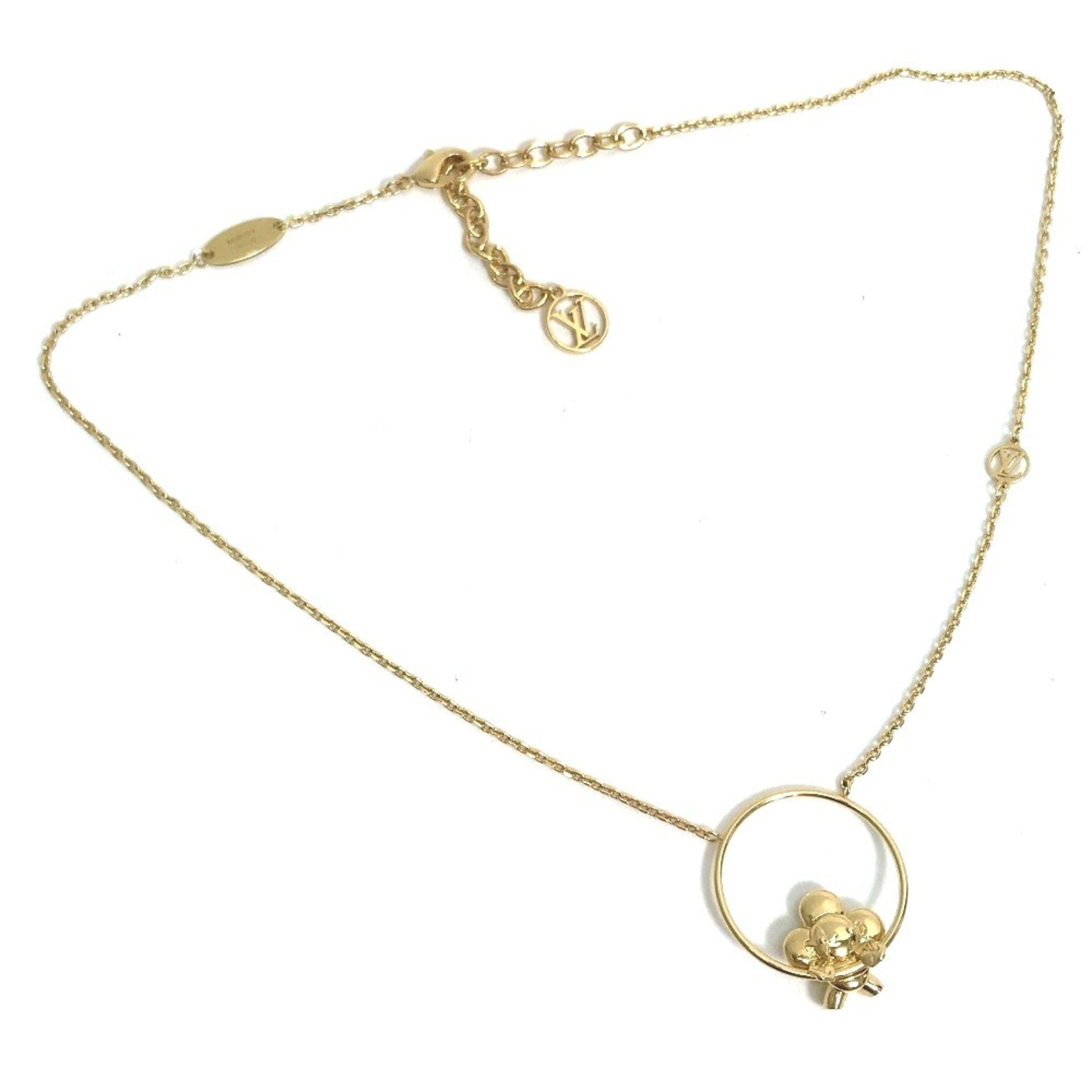 Pendant Necklace Metal Gold