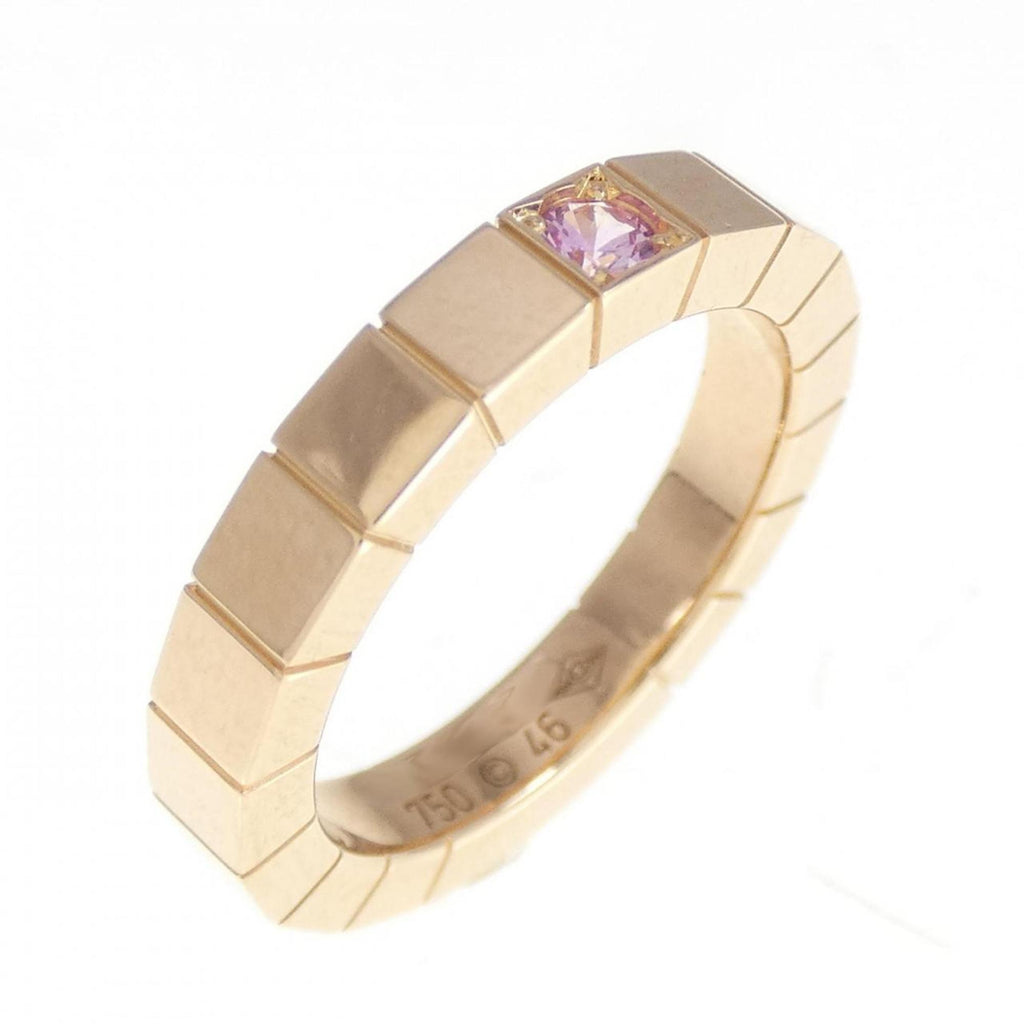Ring 18K Rose Gold With Sapphire