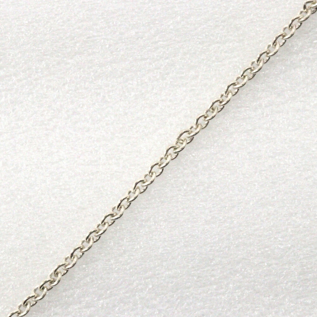 Open Heart Pendant Necklace Sterling Silver