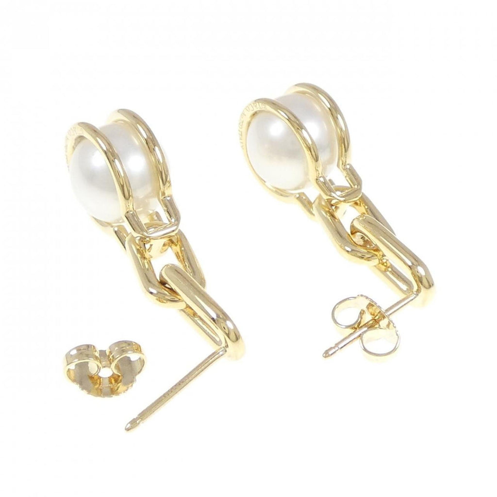 Earrings Pearl 18K Yellow Gold