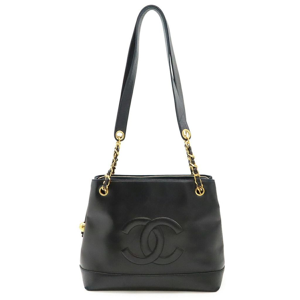 Vintage Timeless Chain Shoulder Bag Lambskin Medium