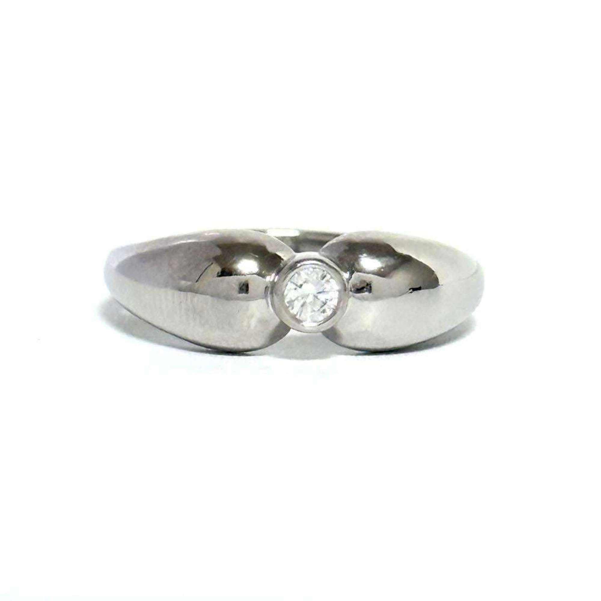 Double Teardrop Ring Platinum