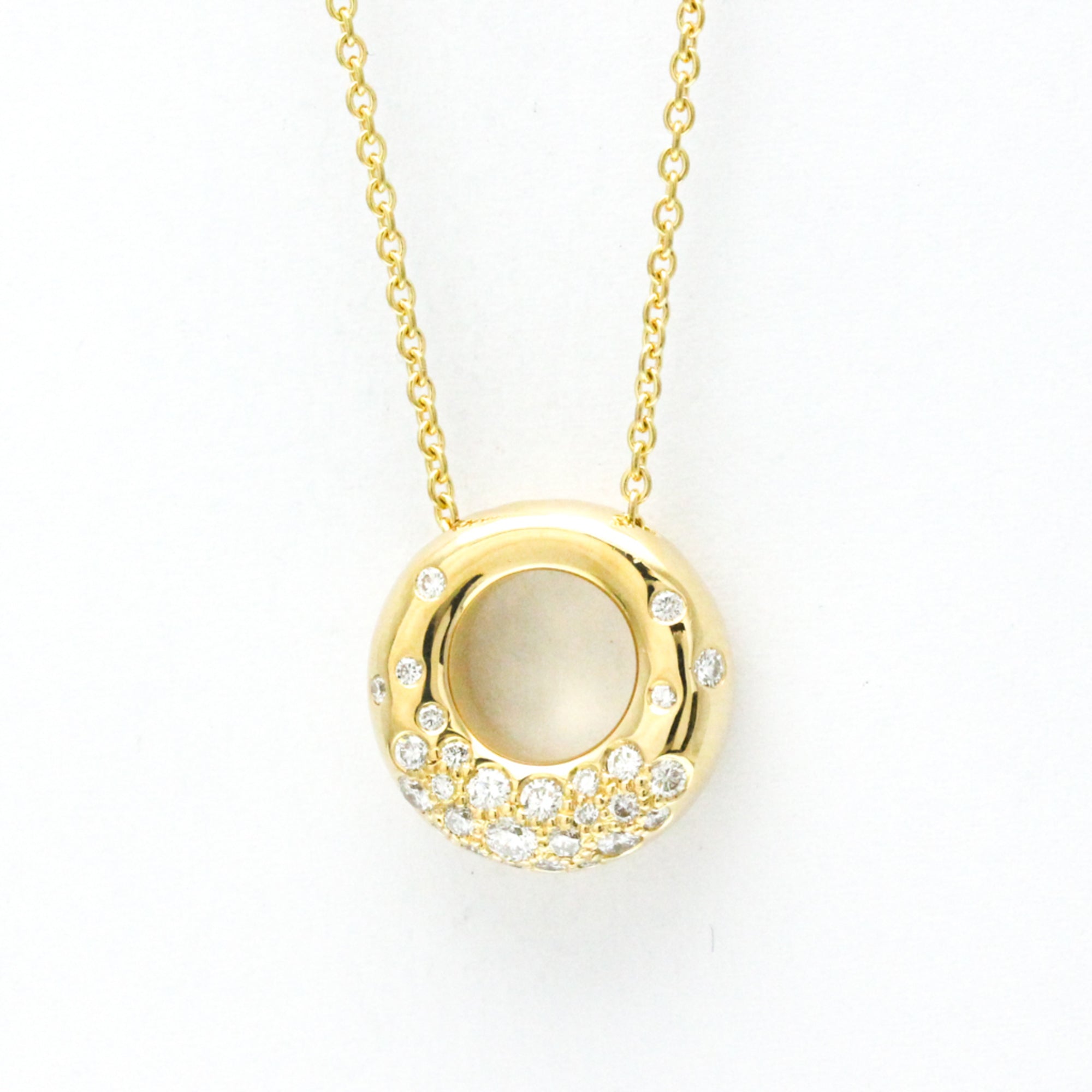 Pendant Necklace 18K Yellow Gold with Diamond