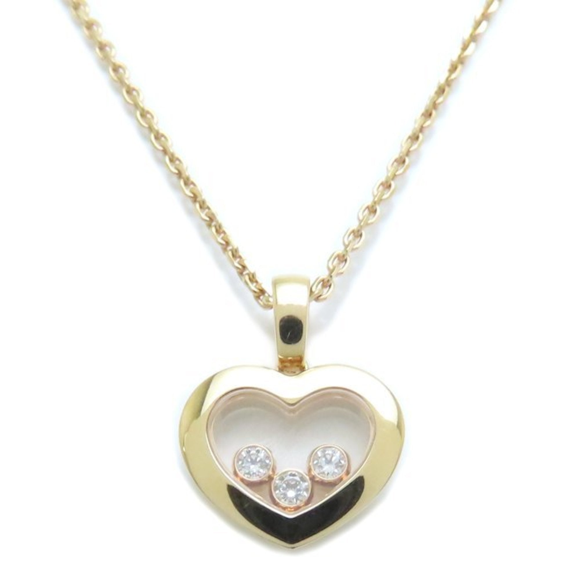 Happy Diamonds Icon Pendant Necklace 18K Rose Gold