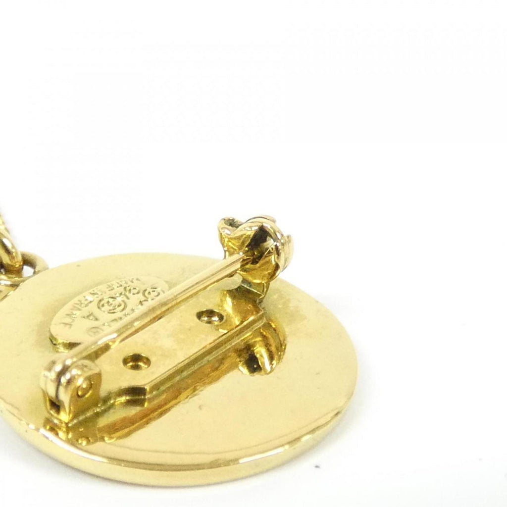 Brooch Gold-Tone Metal