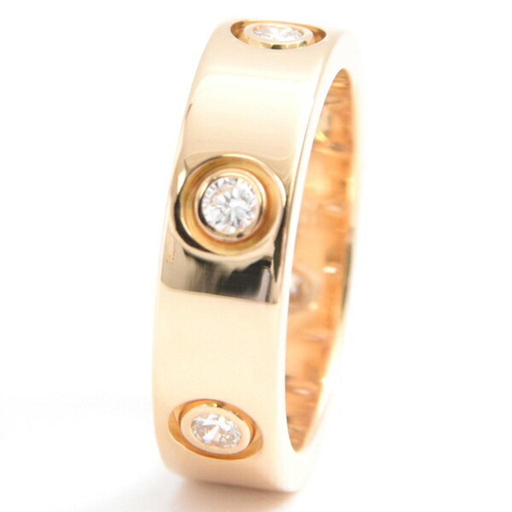 Love Ring 18K Yellow Gold with Diamond
