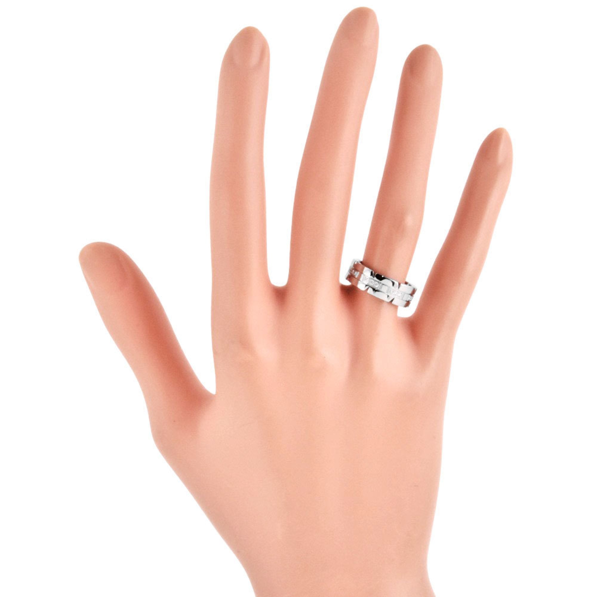 Band Ring 18K White Gold