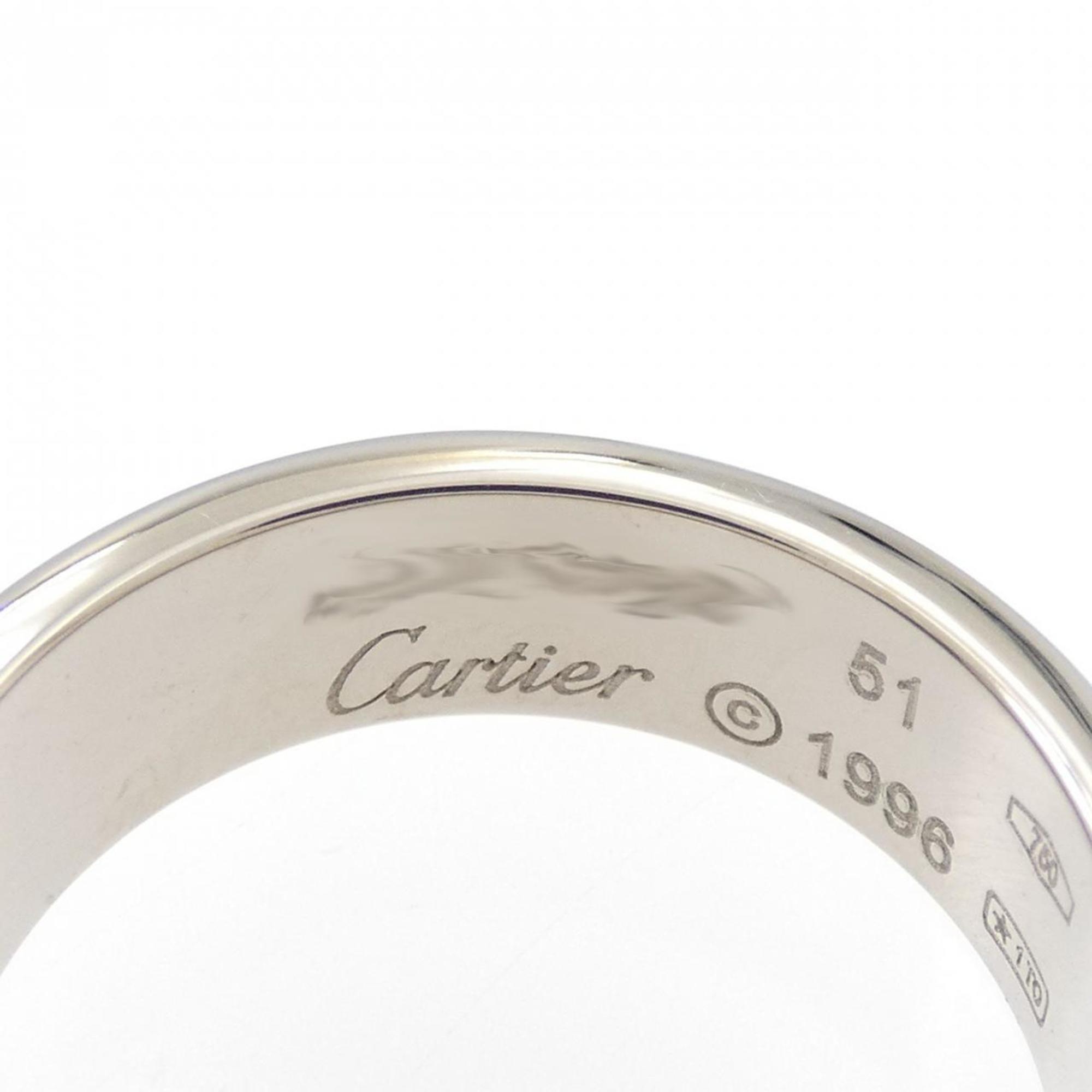 Love Ring 18K White Gold