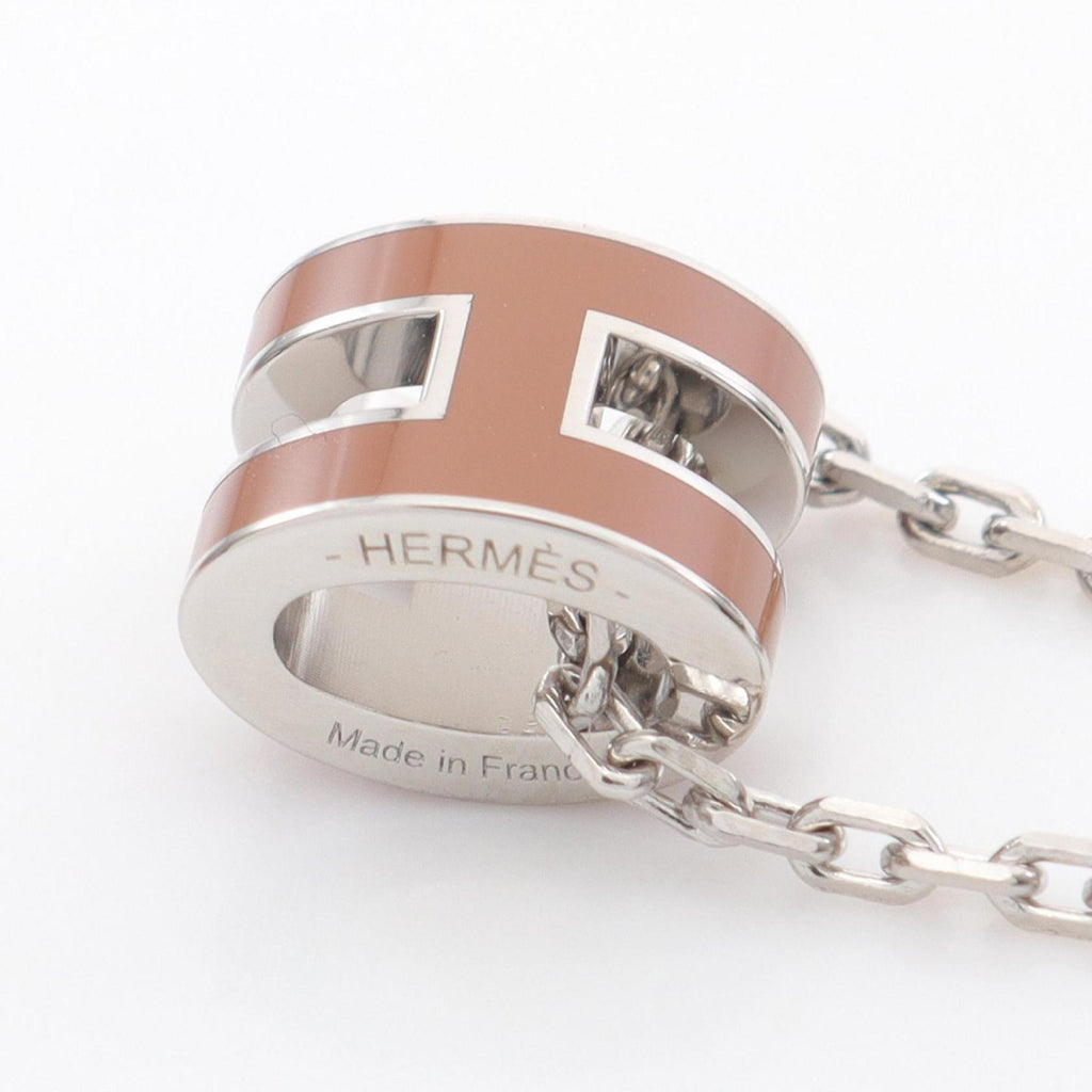 Pop H Pendant Necklace Sterling Silver
