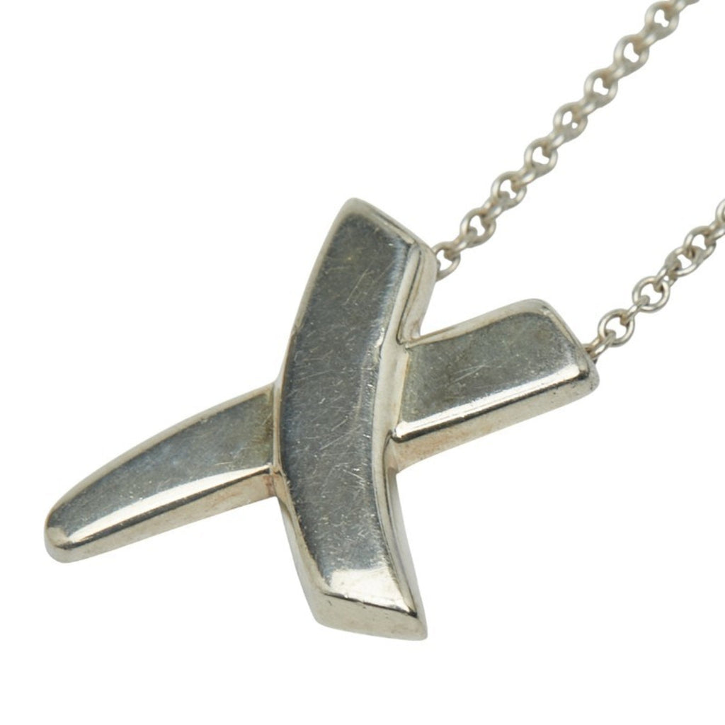 Kiss Pendant Necklace Sterling Silver