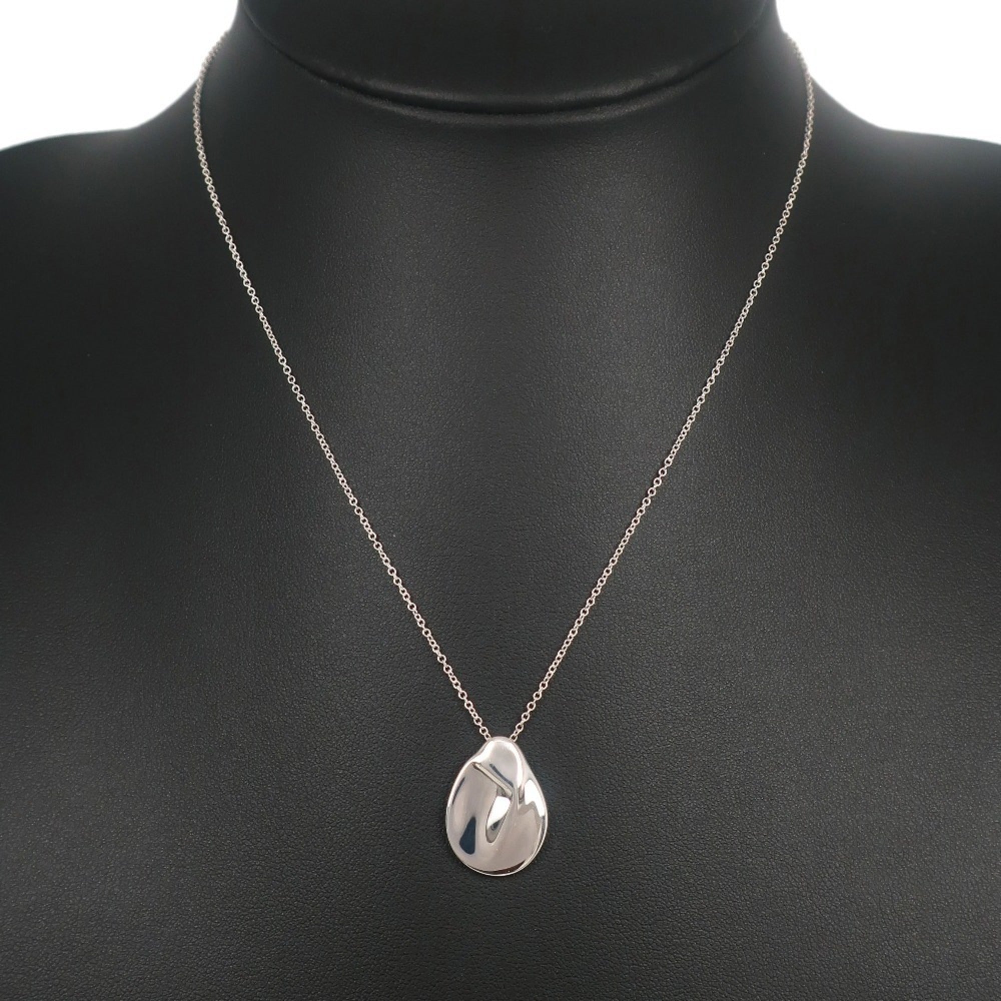 Elsa Peretti Pendant Necklace Sterling Silver 20mm