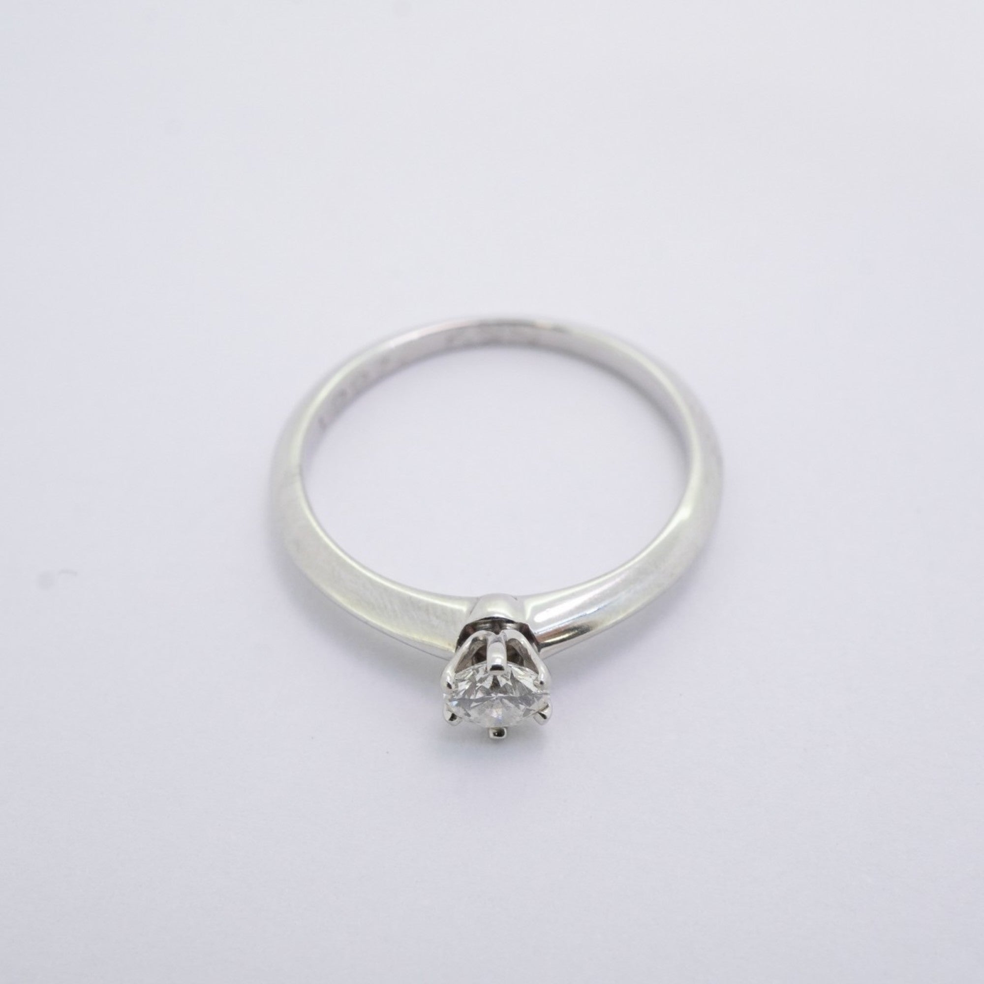 Ring Platinum with Diamond