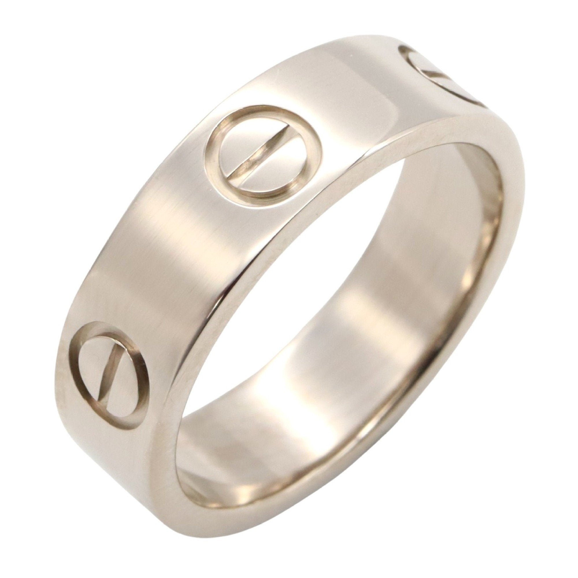 Love Ring 18K White Gold