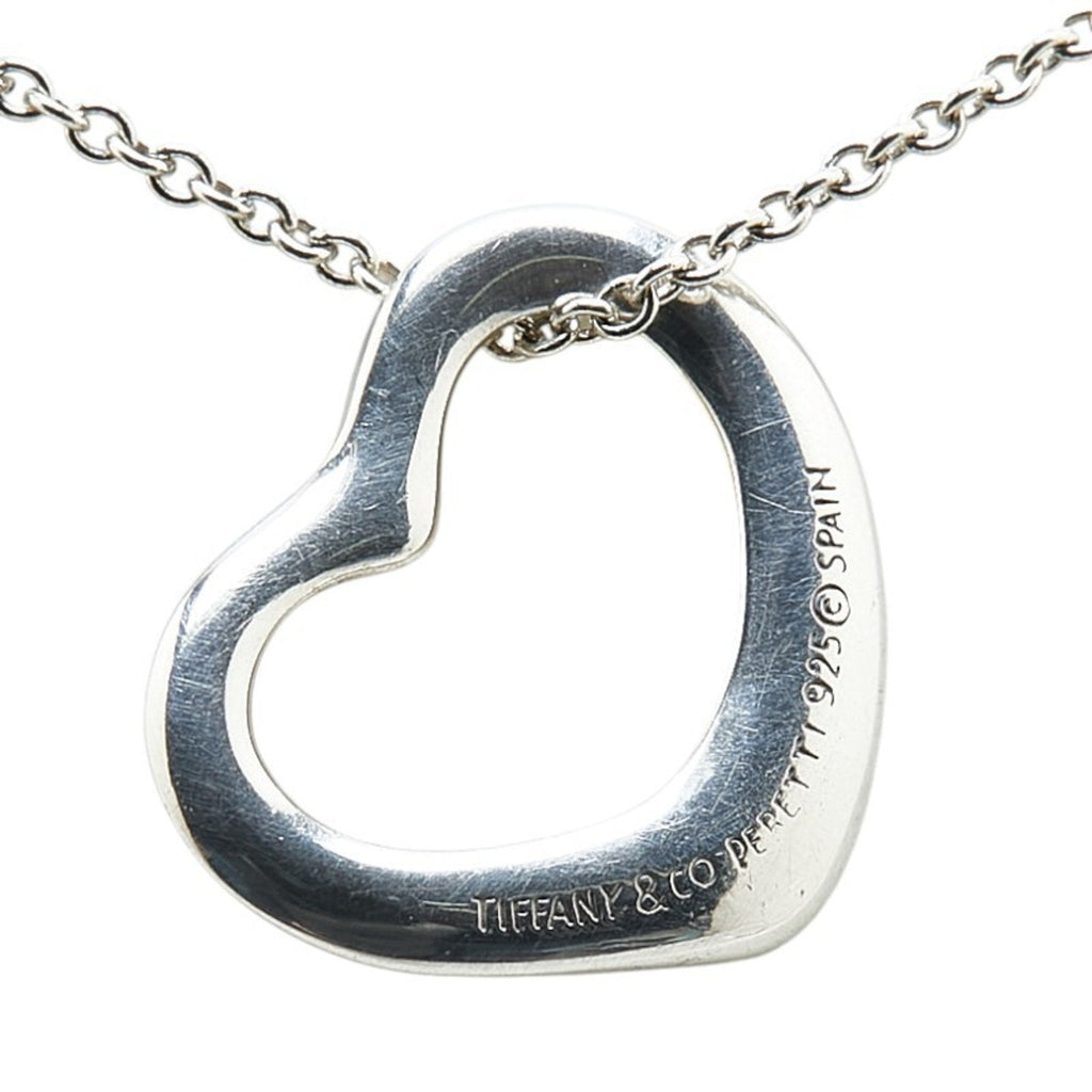 Heart Pendant Necklace Sterling Silver
