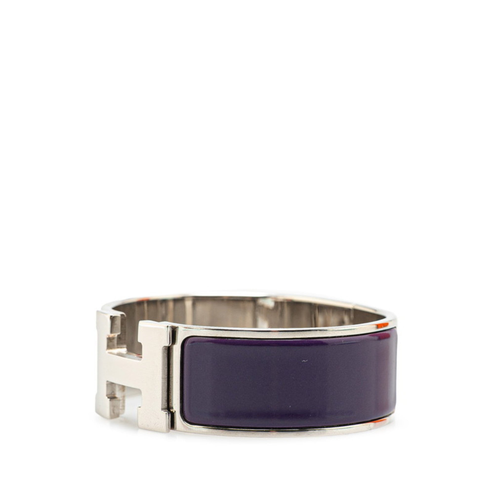 Bracelet Metal Purple and Silver