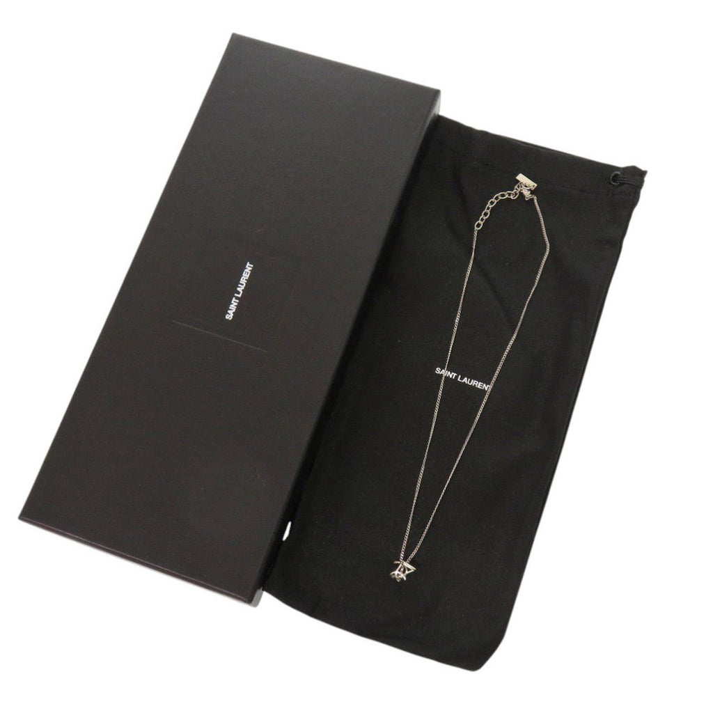 Pendant Necklace Metal Silver