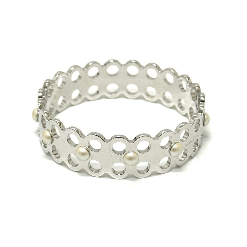 Bangle Bracelet Metal Silver