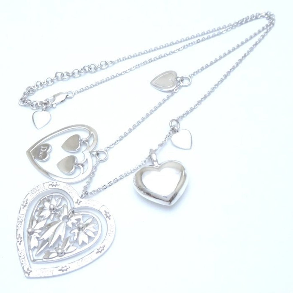 Pendant Necklace Sterling Silver Heart Motif